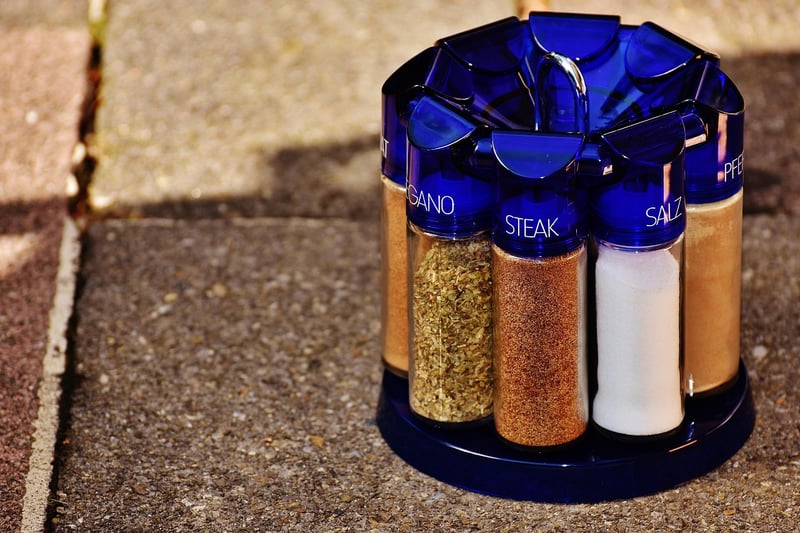 Spices in the kitchen